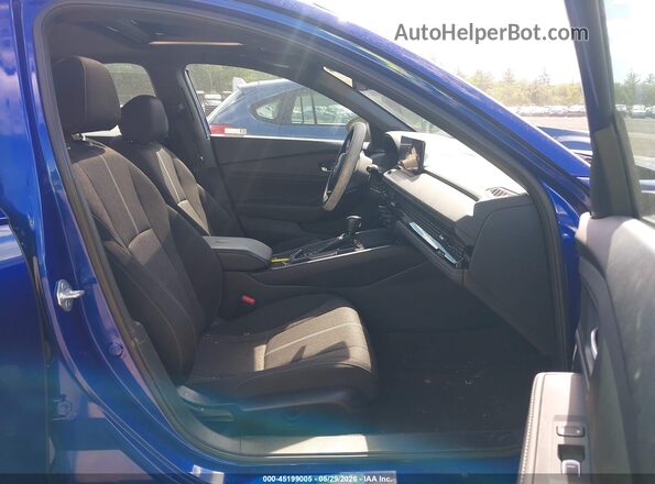 1HGCY2F59PA045285 2023 HONDA ACCORD Blue Вид салону спереду