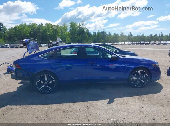1HGCY2F59PA045285 2023 HONDA ACCORD Blue Панорамний вид салону 360°