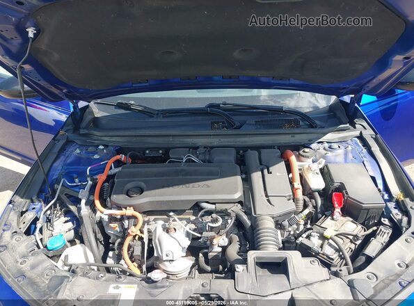 1HGCY2F59PA045285 2023 HONDA ACCORD Blue Вид ззаду