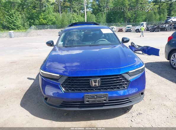 1HGCY2F59PA045285 2023 HONDA ACCORD Blue Вид задньої частини салону