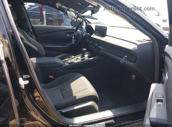 1HGCY2F59RA071503 2024 HONDA ACCORD Черный Вид салона спереди
