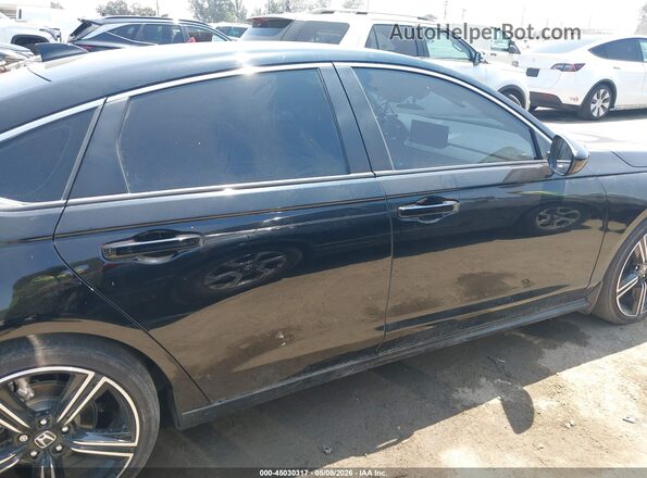 1HGCY2F59RA071503 2024 HONDA ACCORD Черный Панорамный вид салона 360°