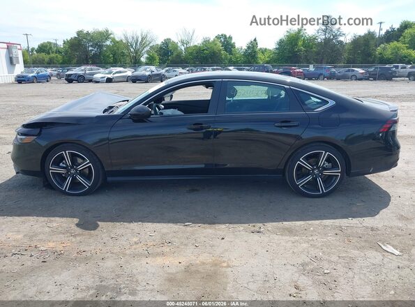 1HGCY2F59SA056585 2025 HONDA ACCORD Black Панорамний вид салону 360°