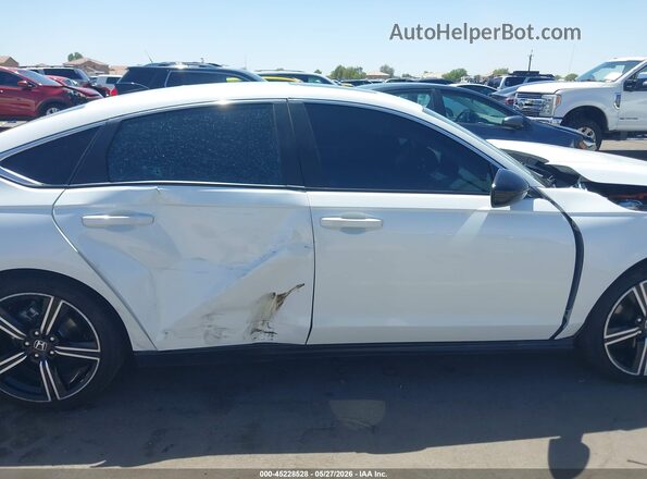 1HGCY2F5XPA064945 2023 HONDA ACCORD Белый Вид задней части салона