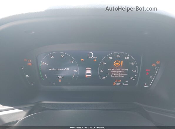 1HGCY2F5XPA064945 2023 HONDA ACCORD Белый Вид задних сидений