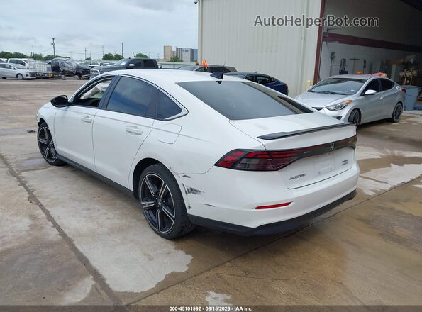 1HGCY2F5XRA019104 2024 HONDA ACCORD Белый Задняя левая четверть