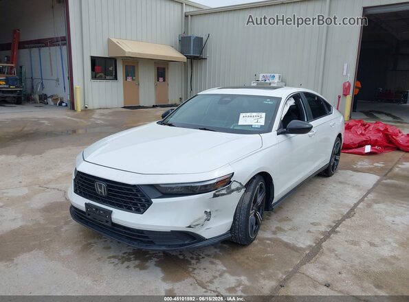 1HGCY2F5XRA019104 2024 HONDA ACCORD Белый Передняя левая четверть