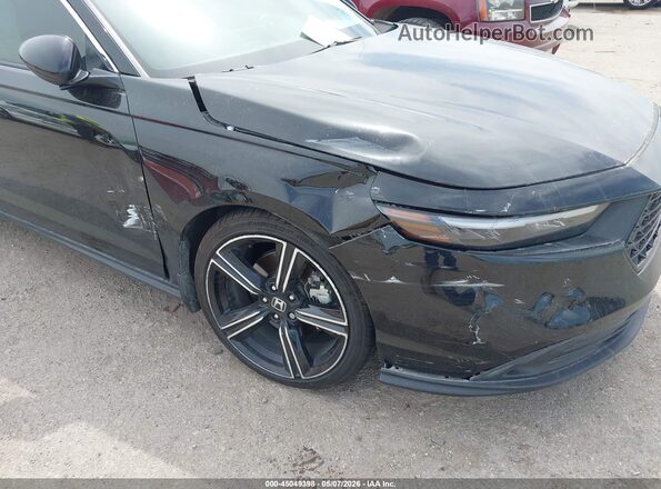 1HGCY2F5XSA032411 2025 HONDA ACCORD Black წინა ხედი