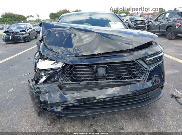 1HGCY2F5XSA040198 2025 HONDA ACCORD Black Դիմացի տեսք