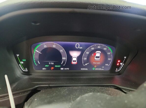 1HGCY2F5XSA043876 2025 HONDA ACCORD Silver Vista del cuadro de instrumentos
