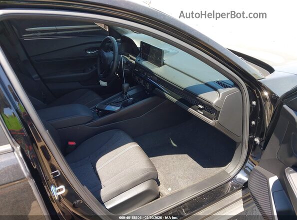 1HGCY2F5XSA048821 2025 HONDA ACCORD Black Vista interior delantera