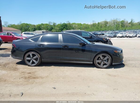 1HGCY2F5XSA048821 2025 HONDA ACCORD Black Vista interior trasera