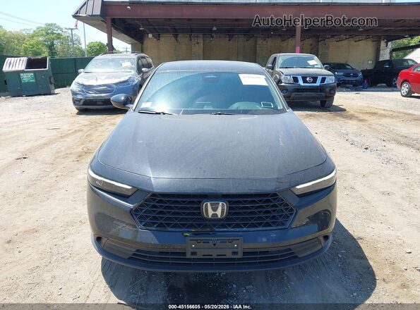 1HGCY2F5XSA048821 2025 HONDA ACCORD Black Vista del cuadro de instrumentos