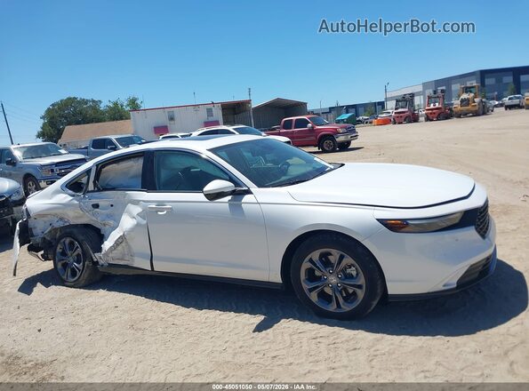 1HGCY2F60RA094497 2024 HONDA ACCORD HYBRID White Rear interior view
