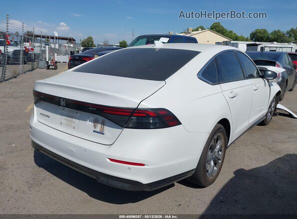 1HGCY2F60SA077317 2025 HONDA ACCORD White Trasero derecho