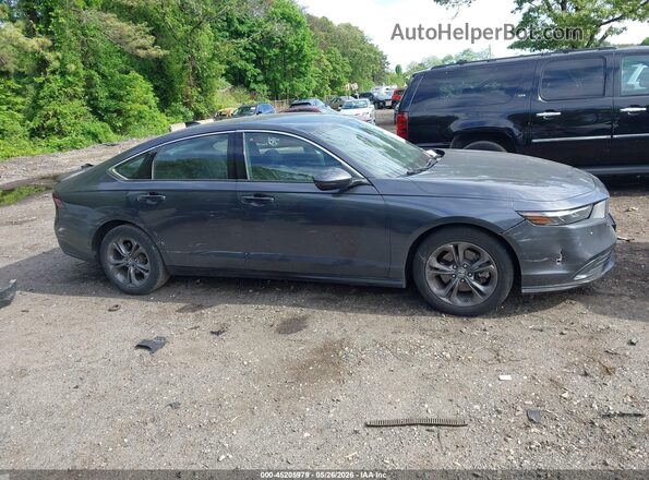 1HGCY2F61PA019837 2023 HONDA ACCORD Gray Սարքավորումների վահանակի տեսք