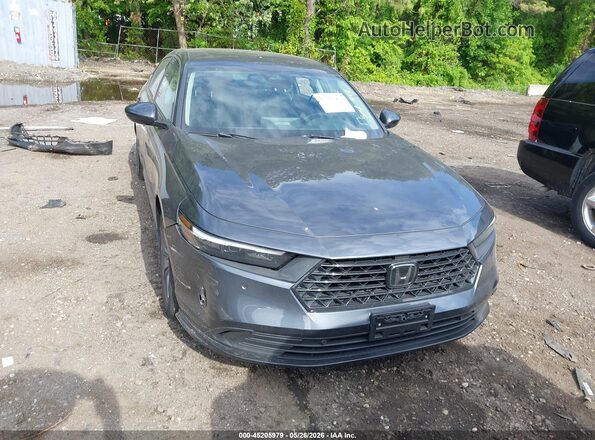 1HGCY2F61PA019837 2023 HONDA ACCORD Gray Առջևի վահանակի տեսք