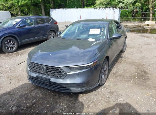 1HGCY2F61PA019837 2023 HONDA ACCORD Gray Առջևի ձախ երեք քառորդ տեսարան