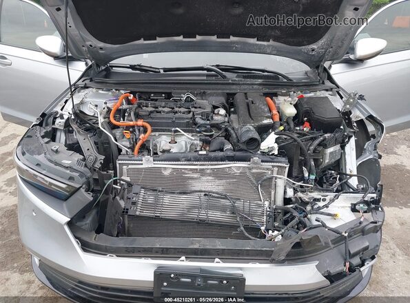 1HGCY2F61PA050988 2023 HONDA ACCORD Silver Вид ззаду