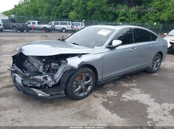 1HGCY2F61PA050988 2023 HONDA ACCORD Silver Передня ліва чверть