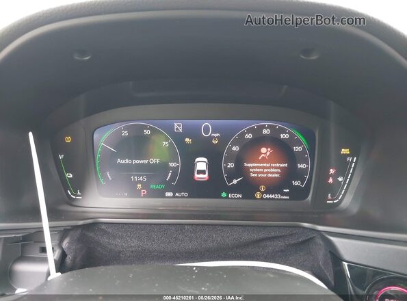 1HGCY2F61PA050988 2023 HONDA ACCORD Silver Вид задніх сидінь