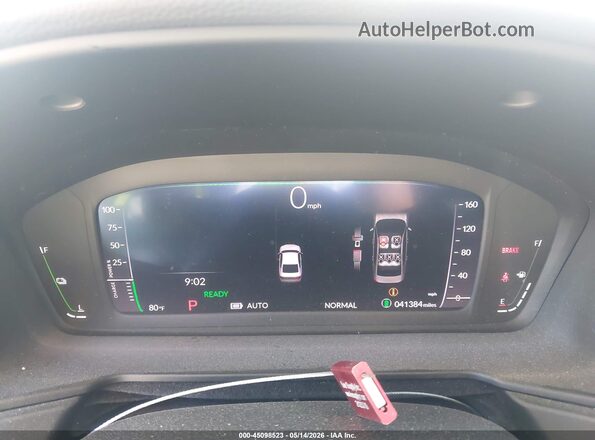 1HGCY2F61RA032719 2024 HONDA ACCORD HYBRID Black Հետևի նստատեղերի տեսք