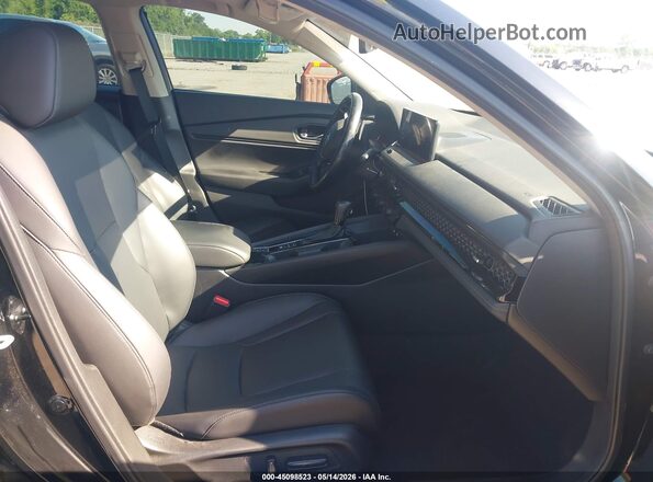 1HGCY2F61RA032719 2024 HONDA ACCORD HYBRID Black Սալոնի դիմացի տեսք