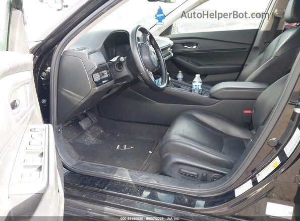 1HGCY2F61RA065137 2024 HONDA ACCORD Black Widok wnętrza z przodu