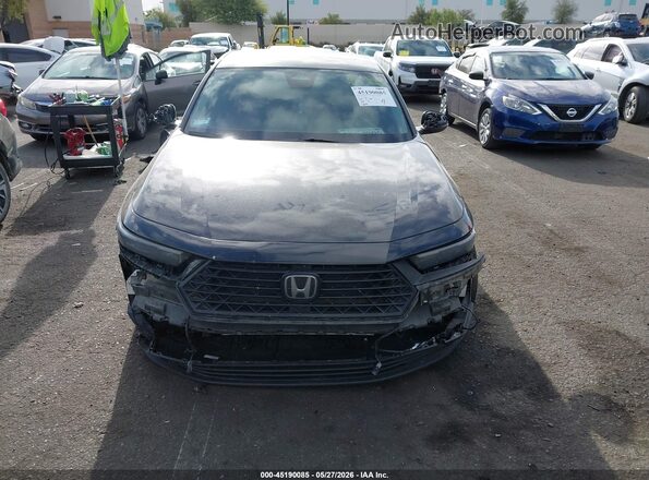 1HGCY2F61RA065137 2024 HONDA ACCORD Black Widok wnętrza z tyłu