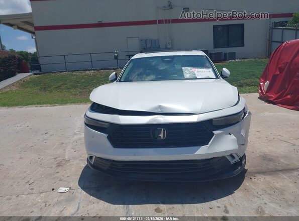 1HGCY2F61SA062129 2025 HONDA ACCORD White Instrument cluster view
