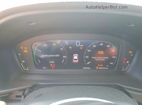 1HGCY2F62TA004113 2026 HONDA ACCORD Gray ხელსაწყოთა პანელის ხედი