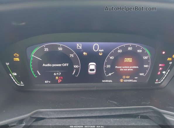 1HGCY2F63PA049597 2023 HONDA ACCORD Gray Հետևի նստատեղերի տեսք