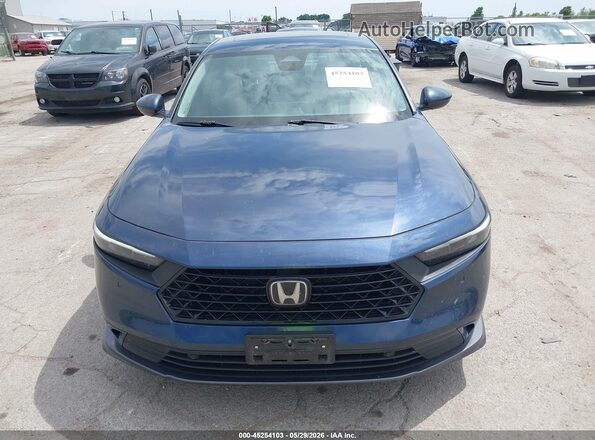 1HGCY2F63RA003013 2024 HONDA ACCORD Dark Blue Instrument cluster view
