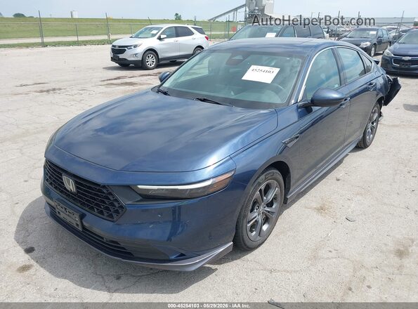 1HGCY2F63RA003013 2024 HONDA ACCORD Dark Blue Front left