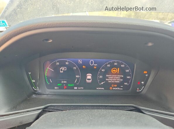 1HGCY2F64PA066201 2023 HONDA ACCORD Black Սարքավորումների վահանակի տեսք