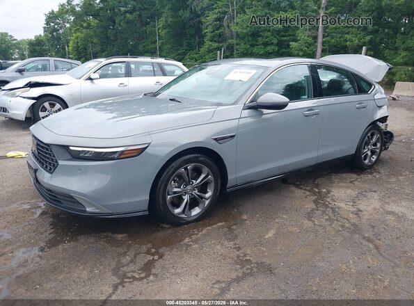 1HGCY2F64RA070834 2024 HONDA ACCORD Gray Vista tres cuartos delantera izquierda