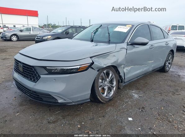 1HGCY2F64SA044286 2025 HONDA ACCORD Серый Передняя левая четверть