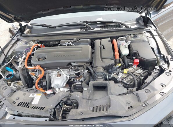 1HGCY2F65RA097489 2024 HONDA ACCORD Gray Rear view