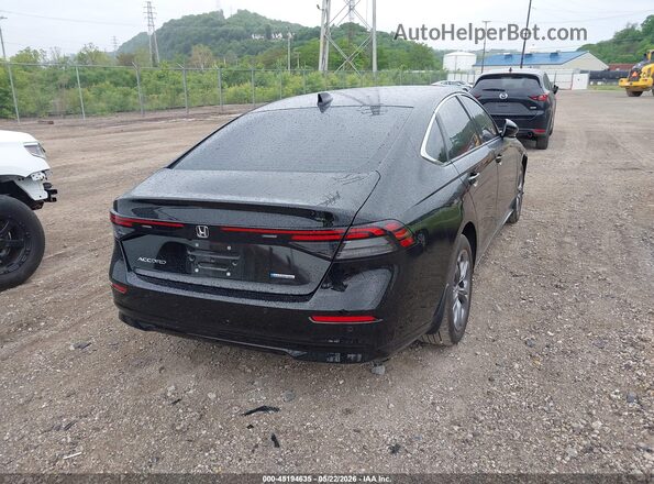 1HGCY2F65SA041445 2025 HONDA ACCORD Black Задня права чверть
