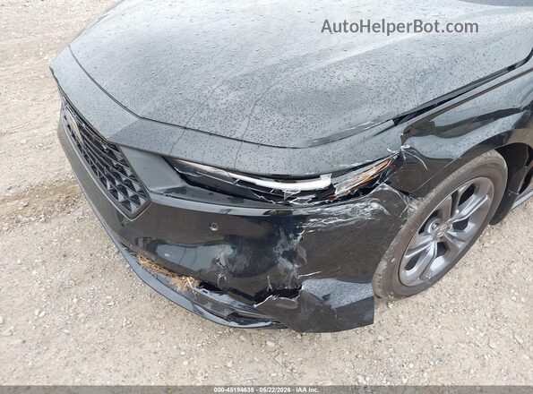 1HGCY2F65SA041445 2025 HONDA ACCORD Black Вид спереду
