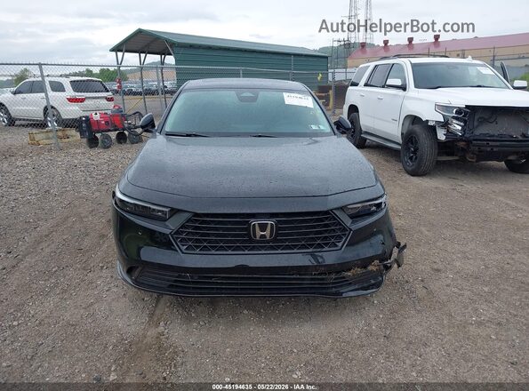 1HGCY2F65SA041445 2025 HONDA ACCORD Black Вид щитка приладів
