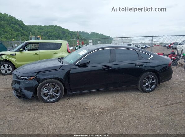 1HGCY2F65SA041445 2025 HONDA ACCORD Black Панорамний вид салону 360°