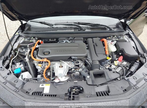 1HGCY2F65SA041445 2025 HONDA ACCORD Black Вид ззаду