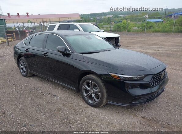 1HGCY2F65SA041445 2025 HONDA ACCORD Black Вид задньої частини салону