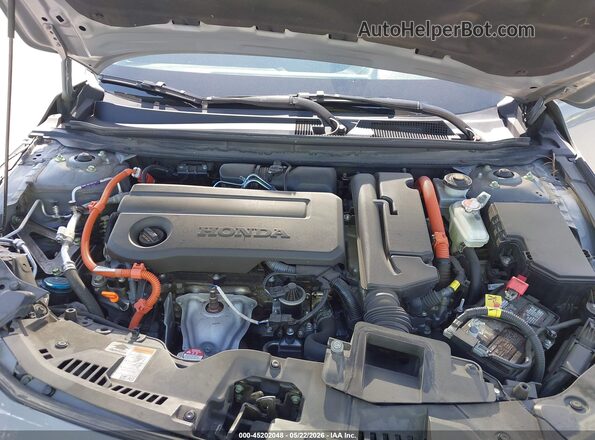 1HGCY2F66RA056255 2024 HONDA ACCORD HYBRID Gray Vista trasera