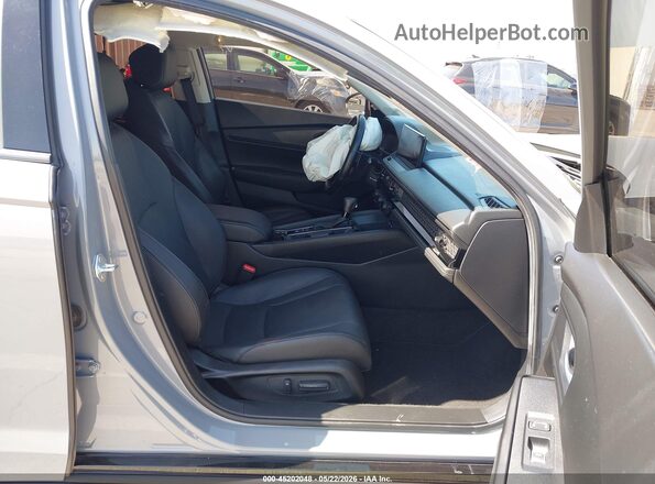 1HGCY2F66RA056255 2024 HONDA ACCORD HYBRID Gray Vista interior delantera