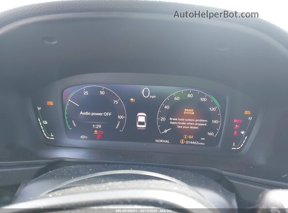 1HGCY2F66SA035766 2025 HONDA ACCORD Gray Հետևի նստատեղերի տեսք