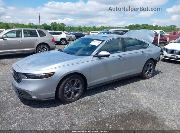 1HGCY2F66SA082621 2025 HONDA ACCORD HYBRID Silver Przód lewy