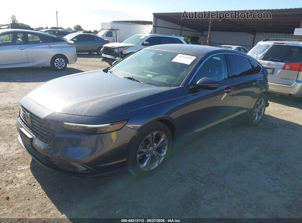 1HGCY2F68PA041690 2023 HONDA ACCORD Gray წინა მარცხენა ხედი სამი მეოთხედიდან