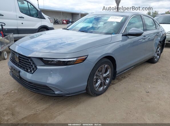 1HGCY2F69PA050186 2023 HONDA ACCORD HYBRID Gray 